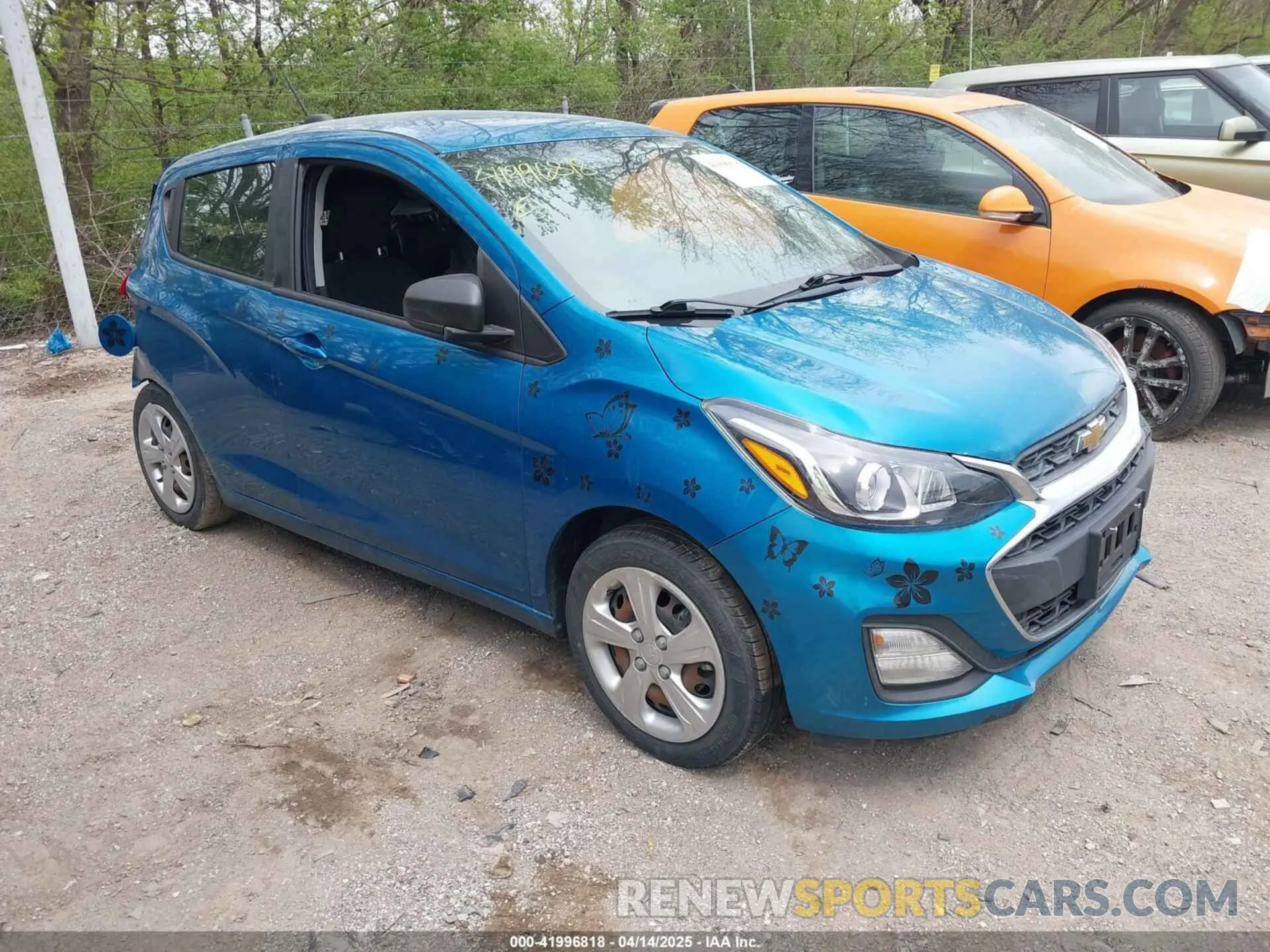 1 fotografías del automóvil dañado KL8CB6SA1MC708061 CHEVROLET SPARK 2021