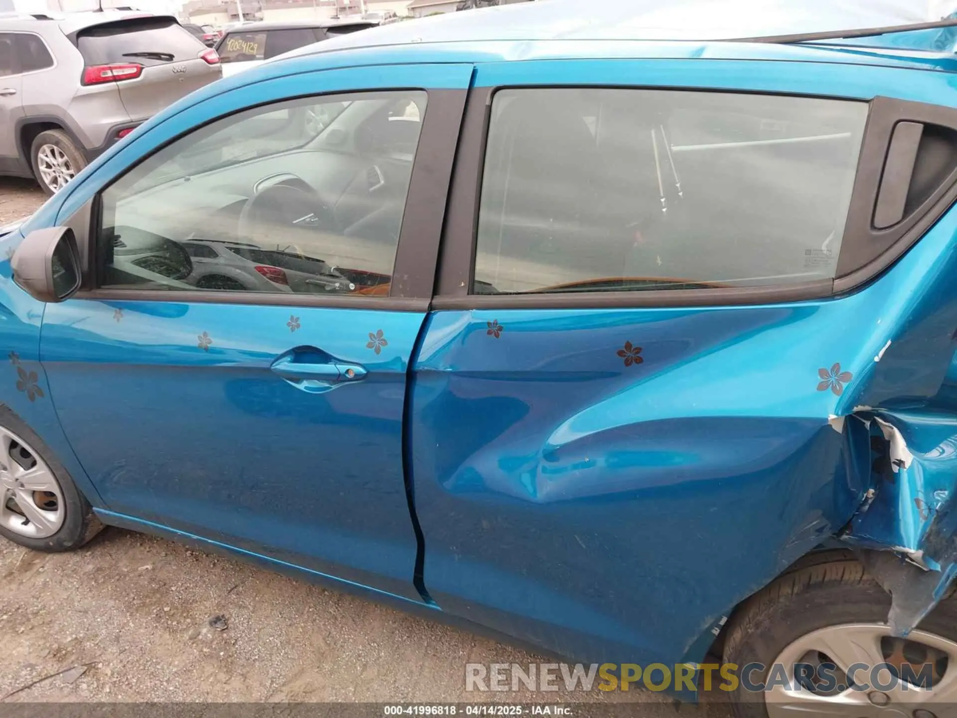 15 fotografías del automóvil dañado KL8CB6SA1MC708061 CHEVROLET SPARK 2021