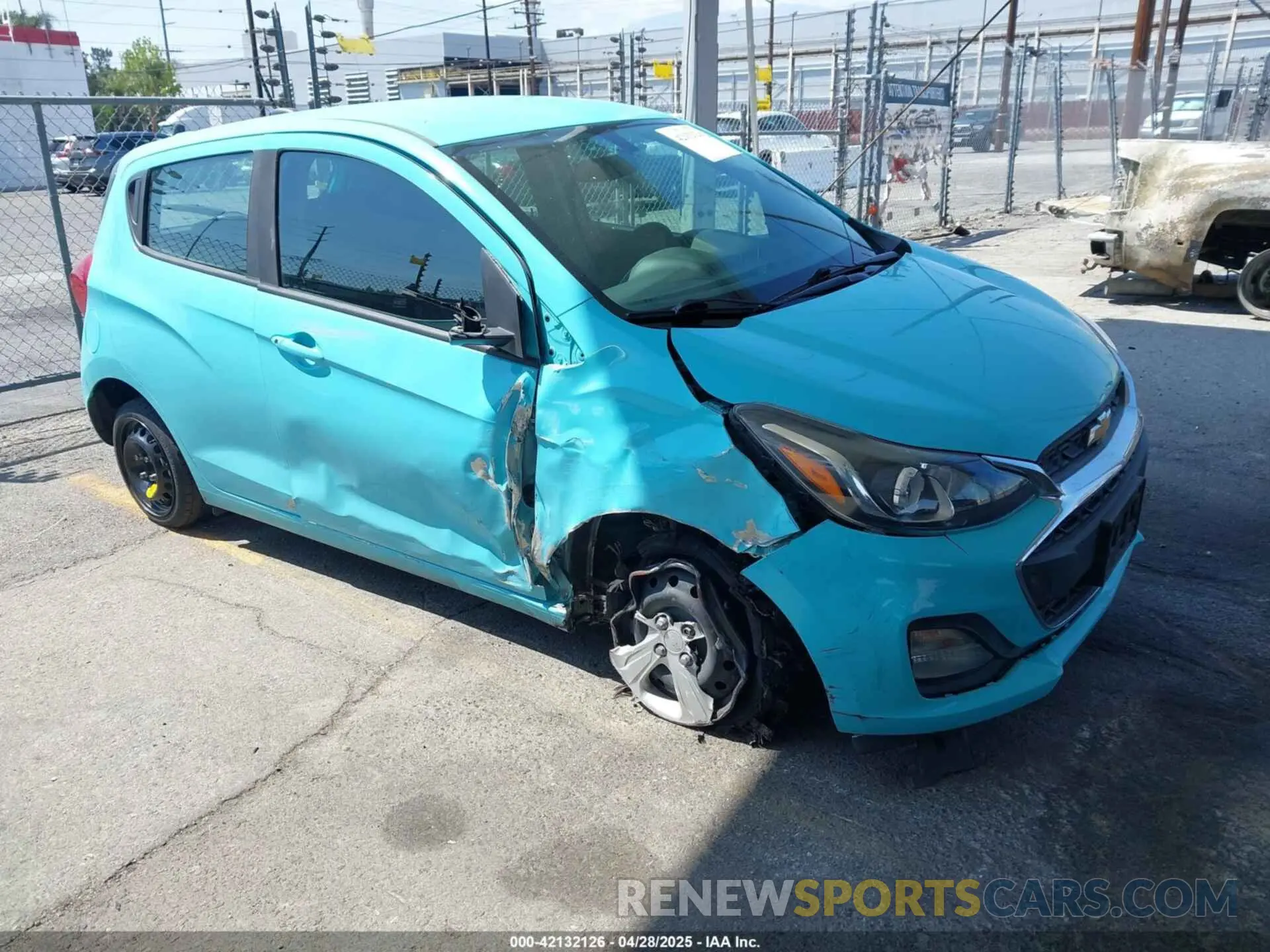 1 fotografías del automóvil dañado KL8CB6SA1MC710473 CHEVROLET SPARK 2021