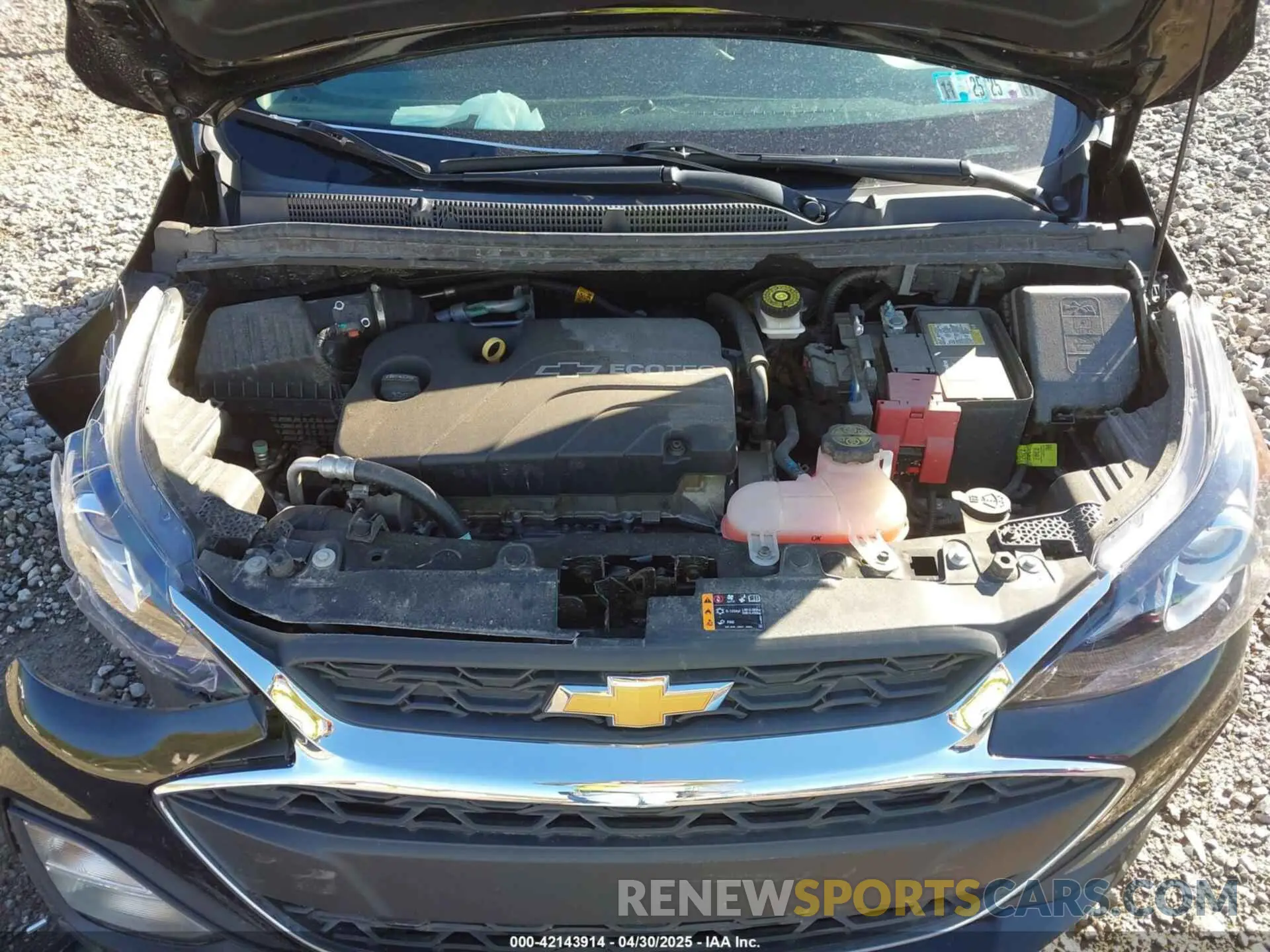 10 fotografías del automóvil dañado KL8CB6SA2MC224724 CHEVROLET SPARK 2021