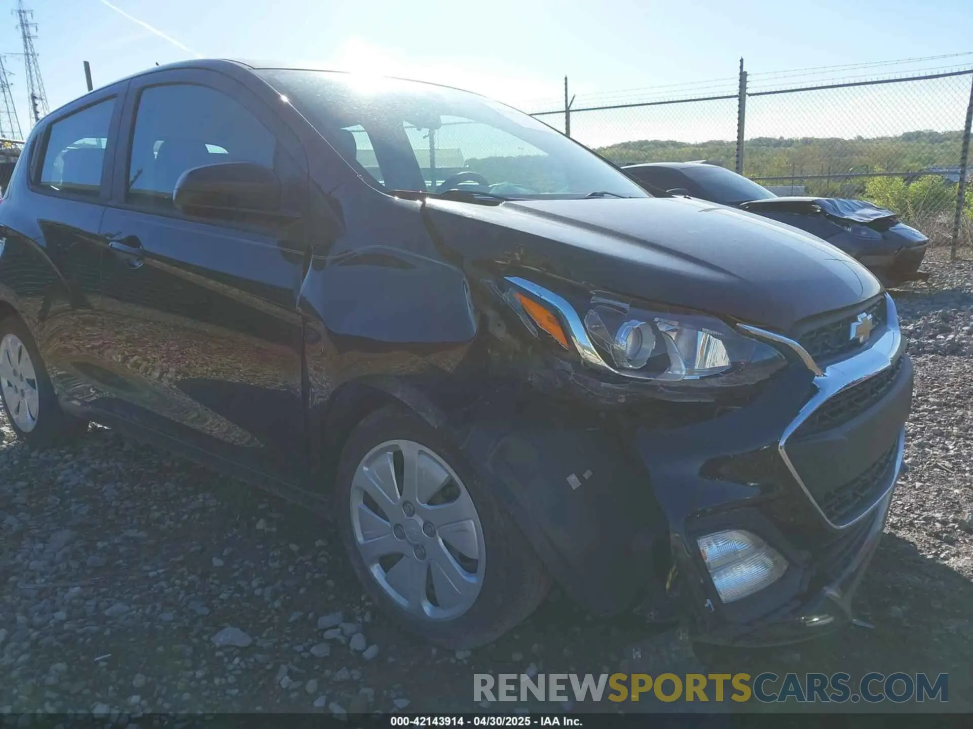 6 fotografías del automóvil dañado KL8CB6SA2MC224724 CHEVROLET SPARK 2021