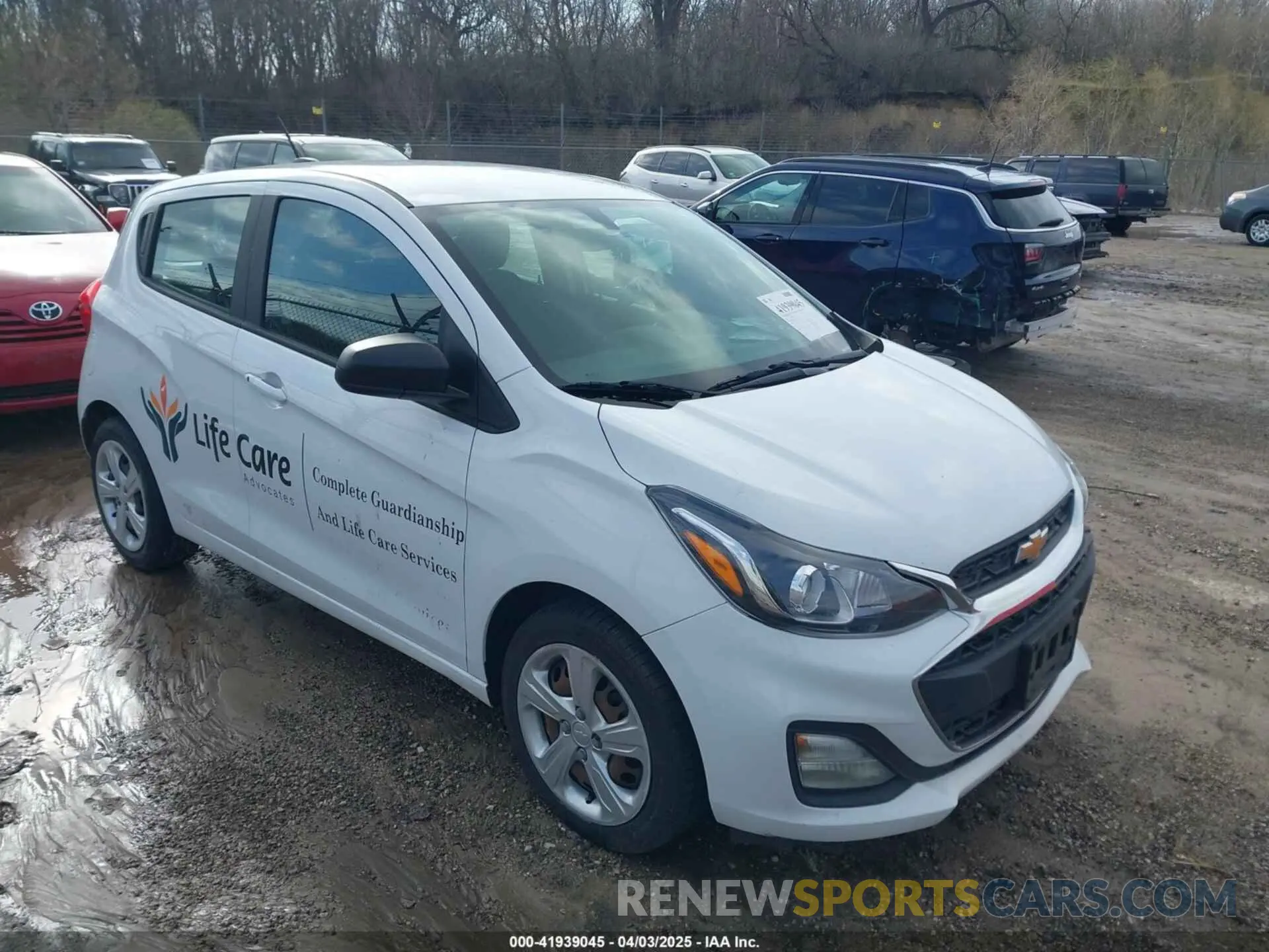 1 fotografías del automóvil dañado KL8CB6SA2MC729890 CHEVROLET SPARK 2021