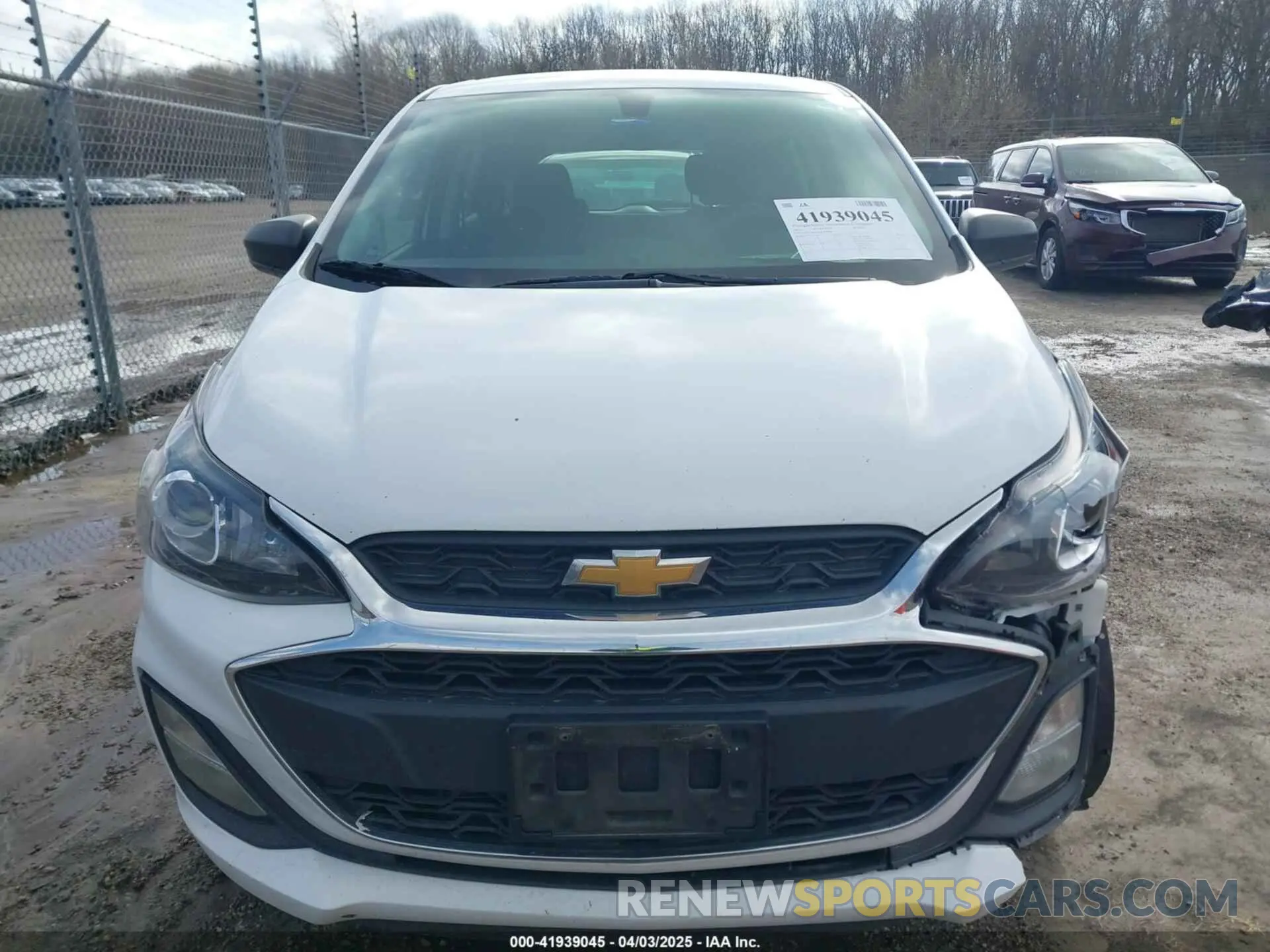 11 fotografías del automóvil dañado KL8CB6SA2MC729890 CHEVROLET SPARK 2021