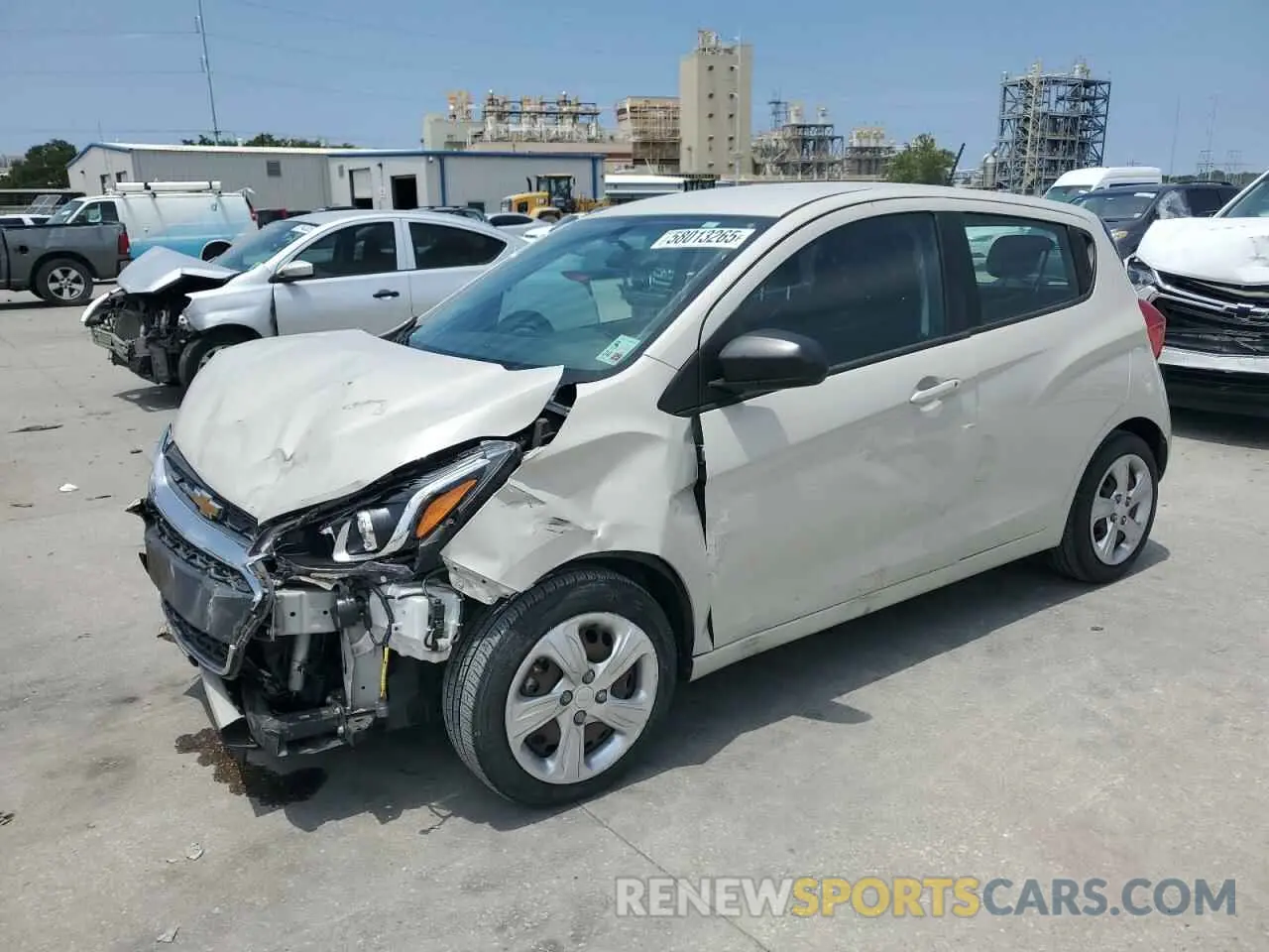 1 fotografías del automóvil dañado KL8CB6SA3MC712841 CHEVROLET SPARK 2021