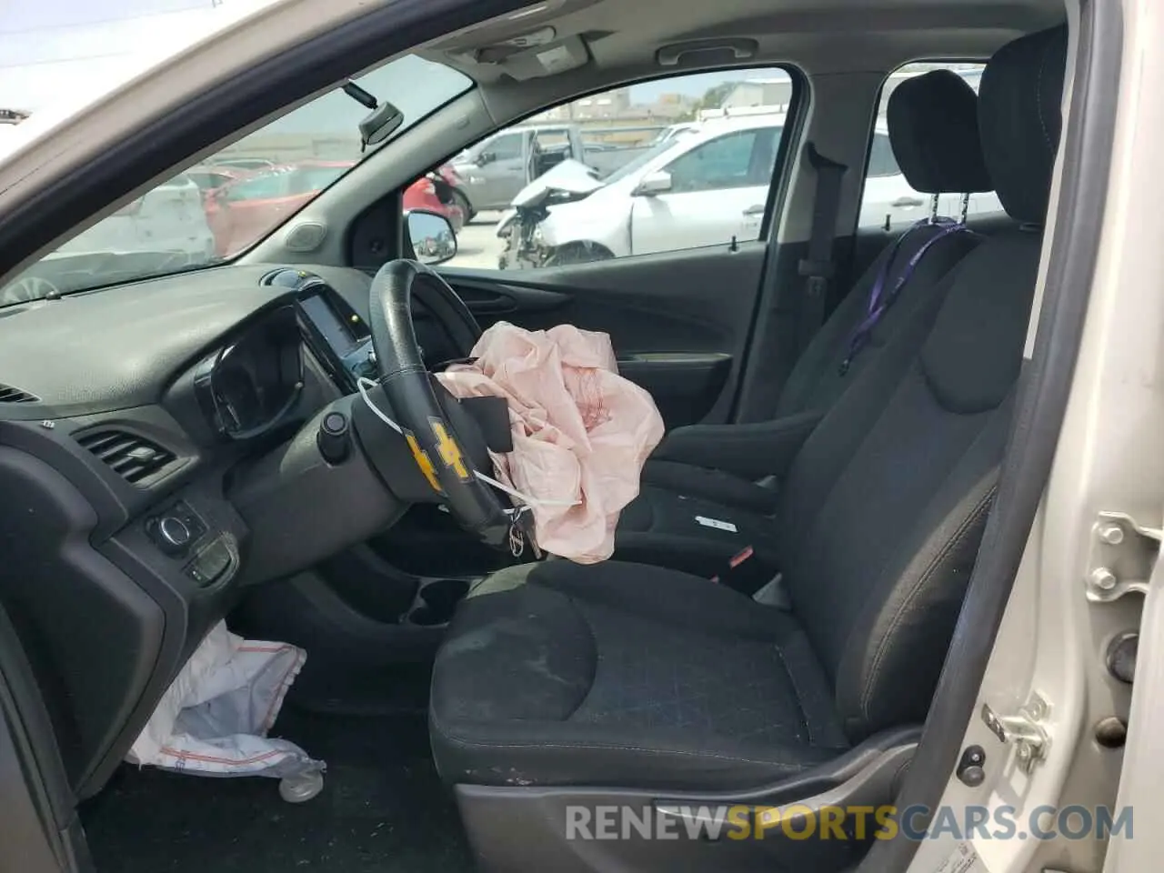 7 fotografías del automóvil dañado KL8CB6SA3MC712841 CHEVROLET SPARK 2021