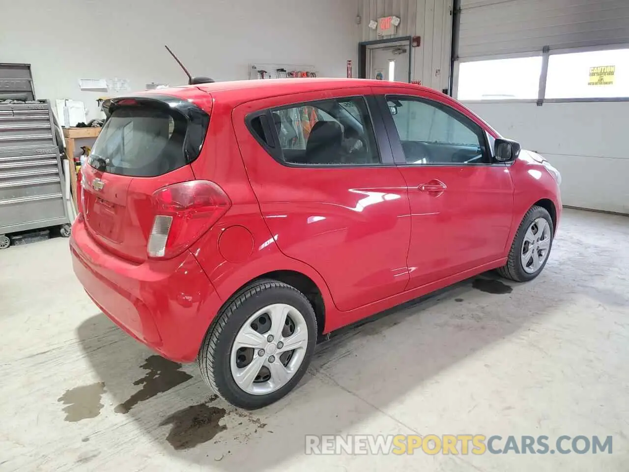 3 fotografías del automóvil dañado KL8CB6SA3MC730787 CHEVROLET SPARK 2021