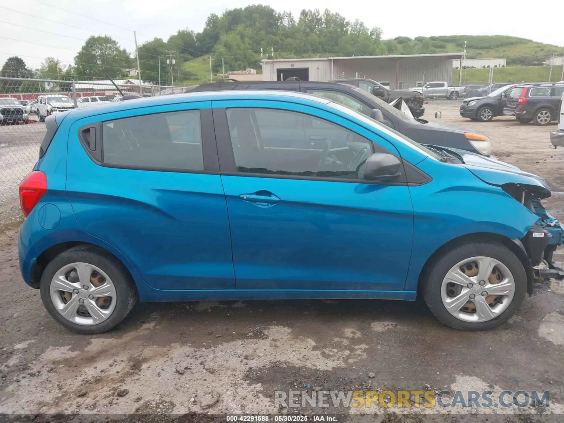 14 fotografías del automóvil dañado KL8CB6SA4MC702884 CHEVROLET SPARK 2021