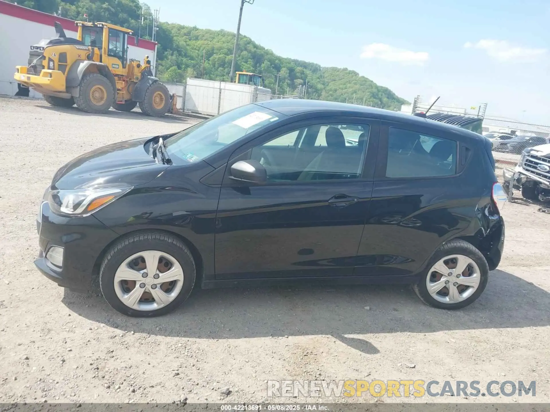 14 fotografías del automóvil dañado KL8CB6SA4MC711889 CHEVROLET SPARK 2021