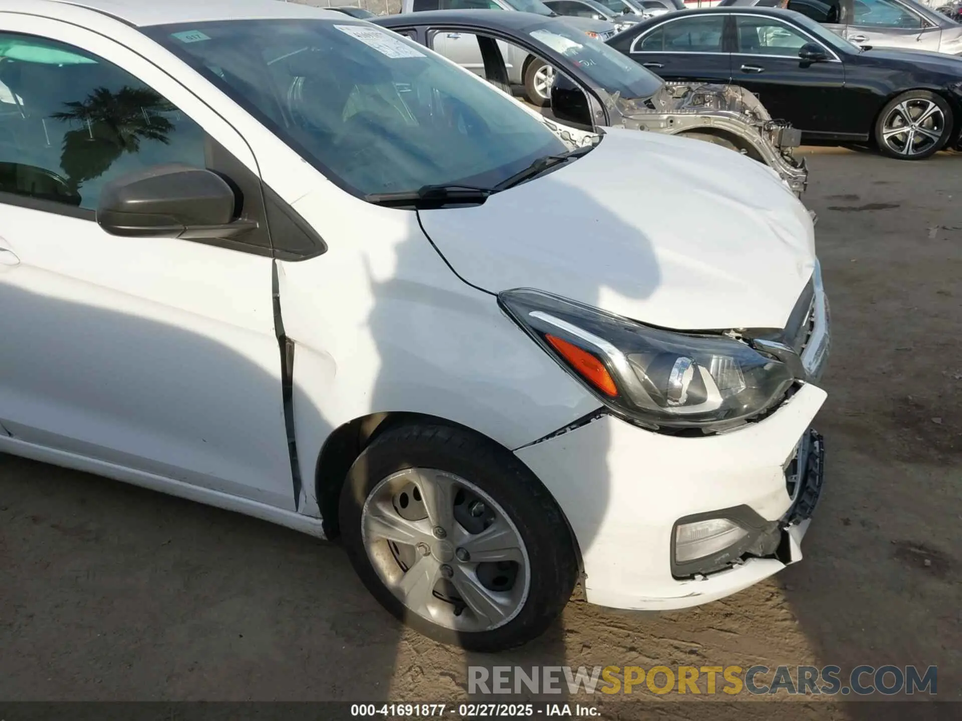 17 fotografías del automóvil dañado KL8CB6SA4MC723539 CHEVROLET SPARK 2021