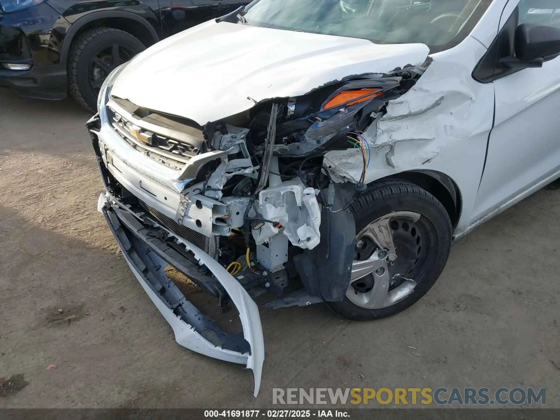 6 fotografías del automóvil dañado KL8CB6SA4MC723539 CHEVROLET SPARK 2021