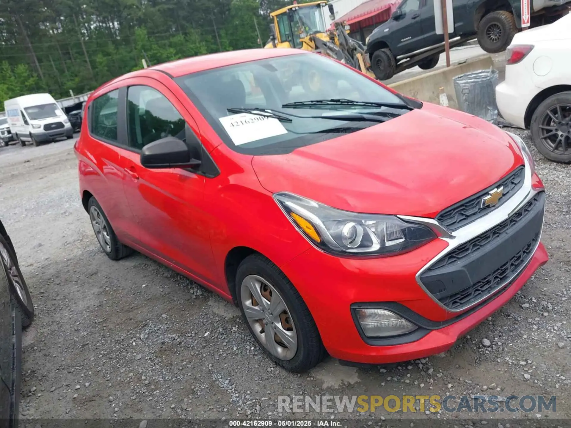 1 fotografías del automóvil dañado KL8CB6SA5MC227679 CHEVROLET SPARK 2021