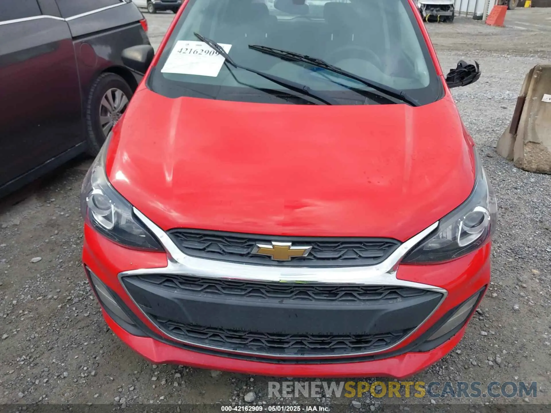 12 fotografías del automóvil dañado KL8CB6SA5MC227679 CHEVROLET SPARK 2021