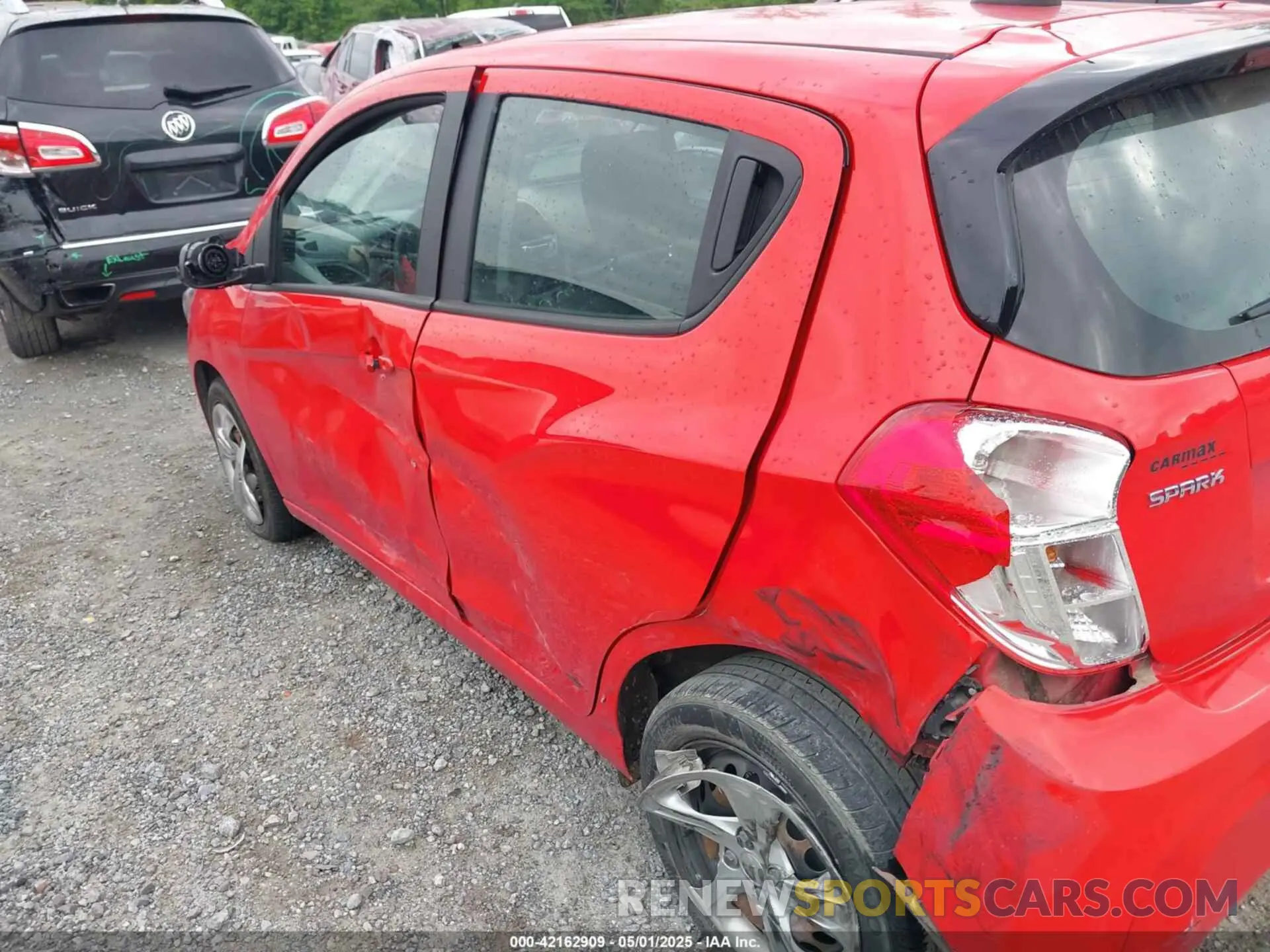 6 fotografías del automóvil dañado KL8CB6SA5MC227679 CHEVROLET SPARK 2021