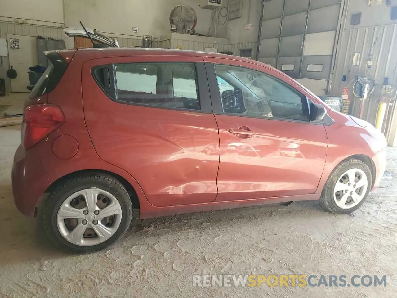 3 fotografías del automóvil dañado KL8CB6SA5MC712310 CHEVROLET SPARK 2021