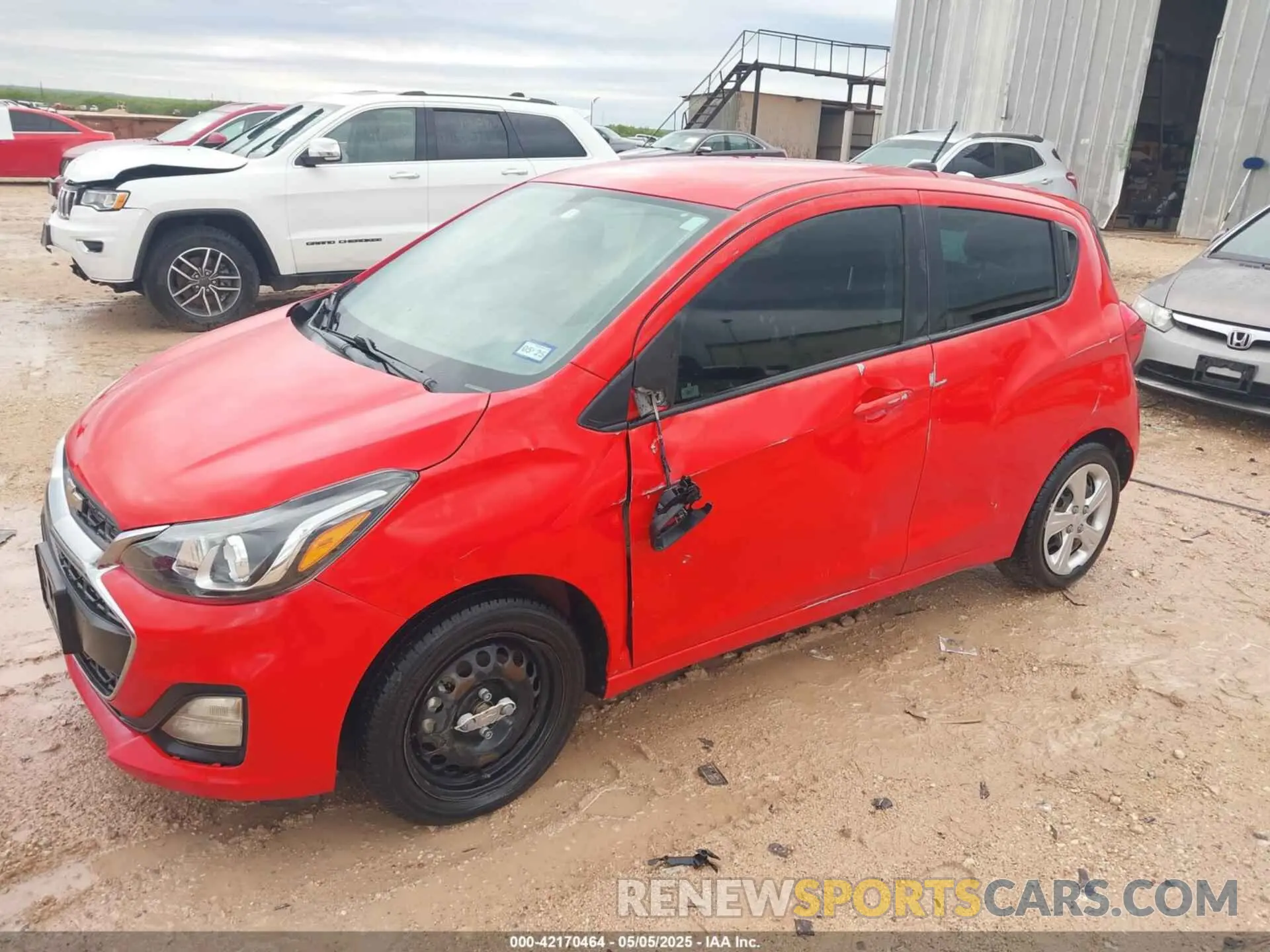 6 fotografías del automóvil dañado KL8CB6SA5MC716454 CHEVROLET SPARK 2021