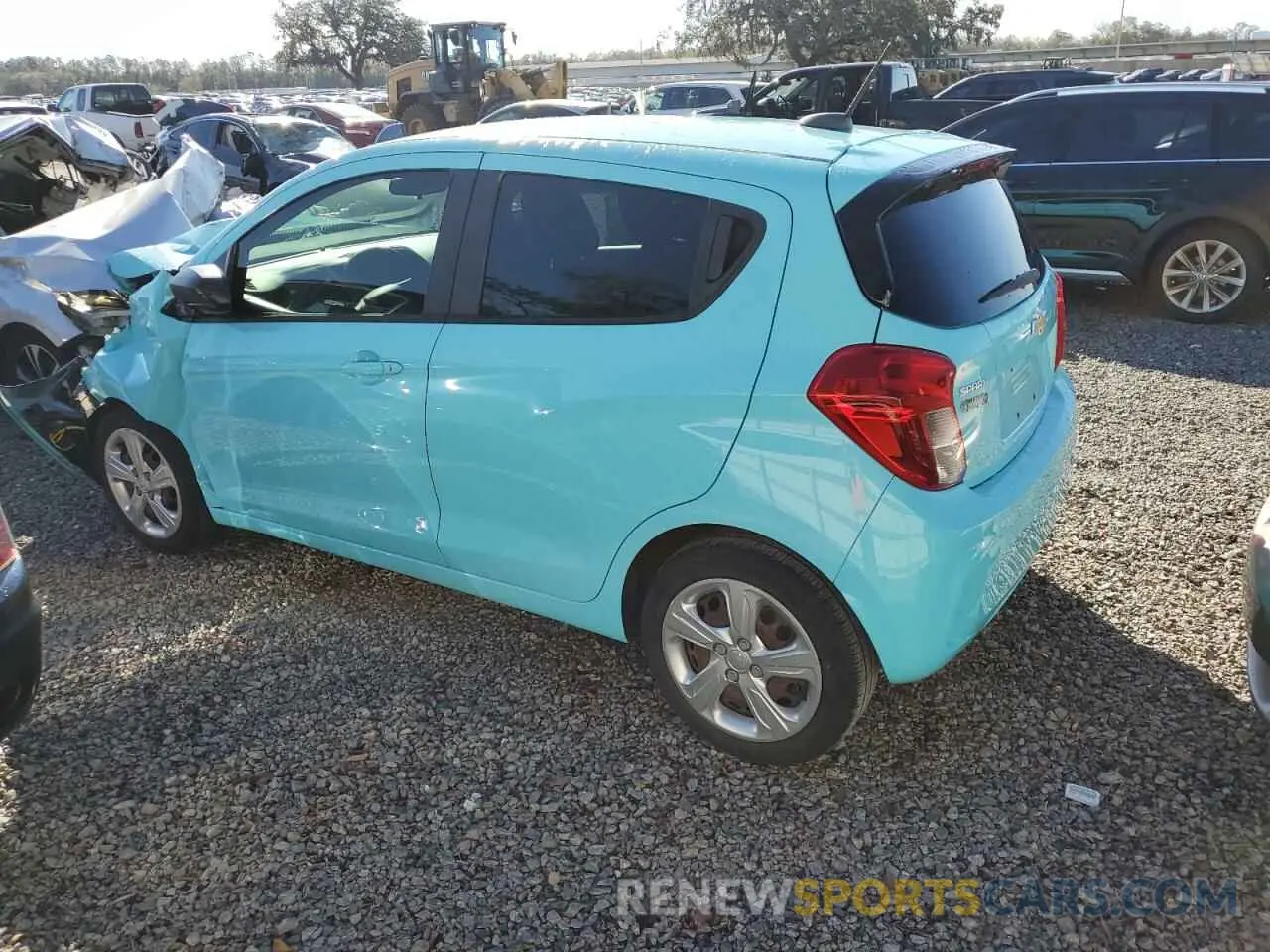 2 fotografías del automóvil dañado KL8CB6SA6MC227139 CHEVROLET SPARK 2021