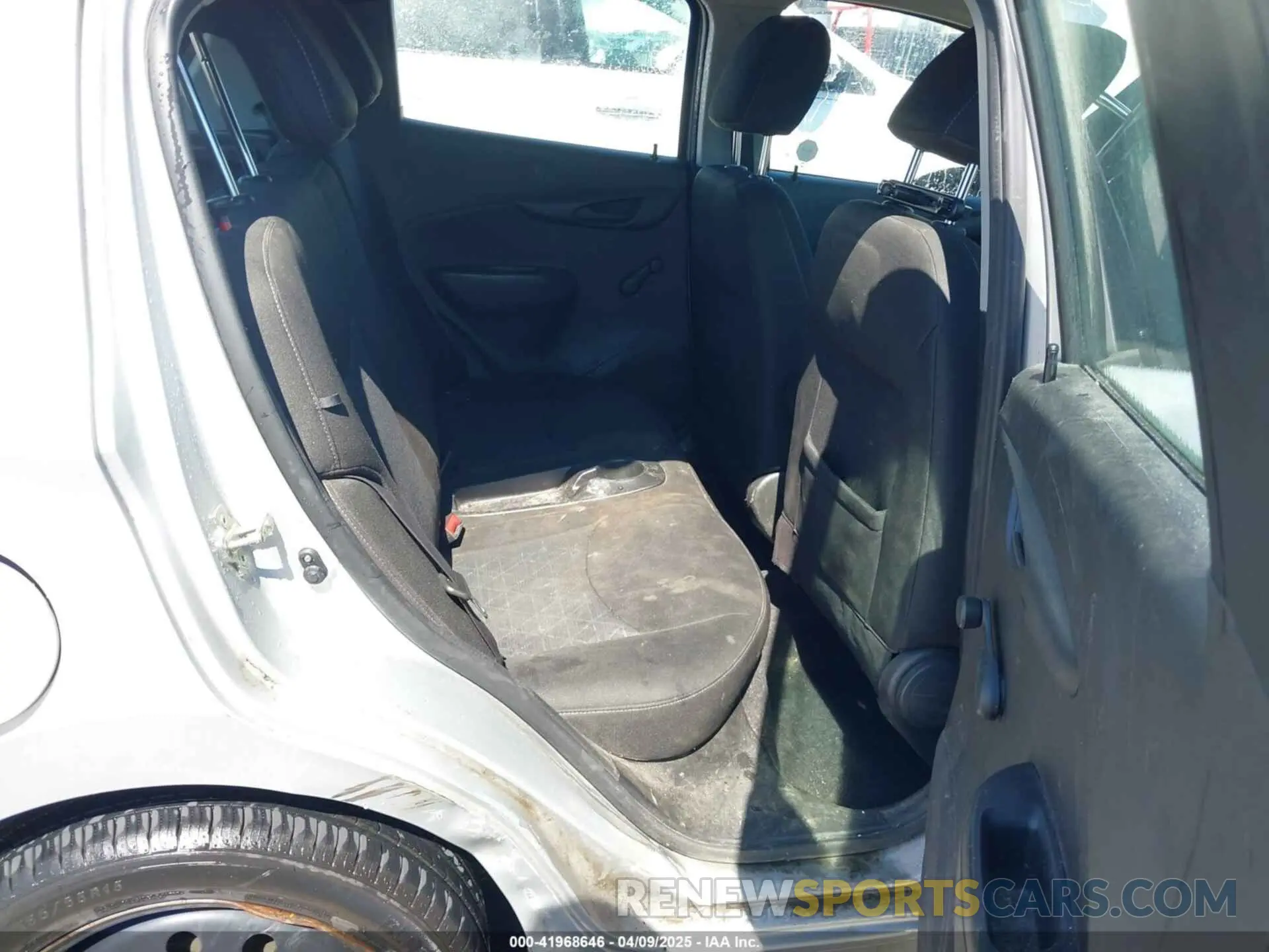 8 fotografías del automóvil dañado KL8CB6SA6MC703101 CHEVROLET SPARK 2021
