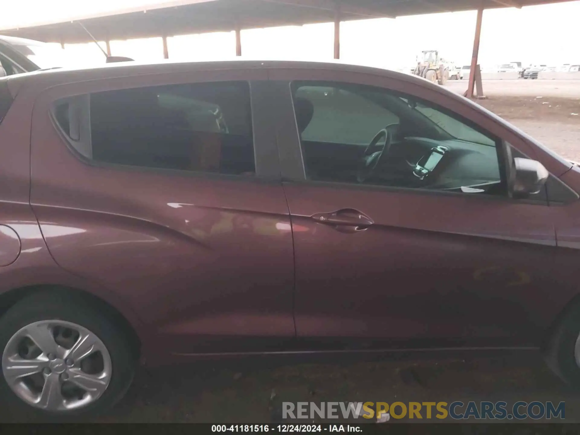 12 fotografías del automóvil dañado KL8CB6SA6MC709044 CHEVROLET SPARK 2021