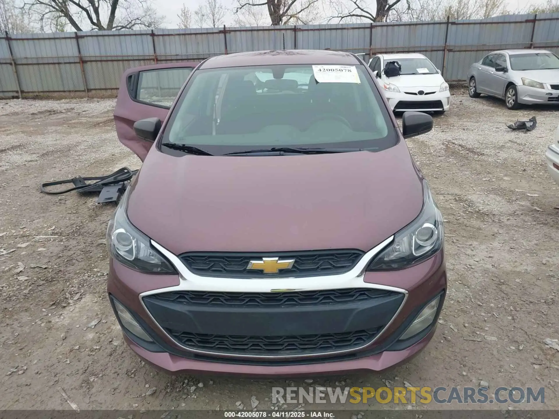 13 fotografías del automóvil dañado KL8CB6SA6MC729004 CHEVROLET SPARK 2021