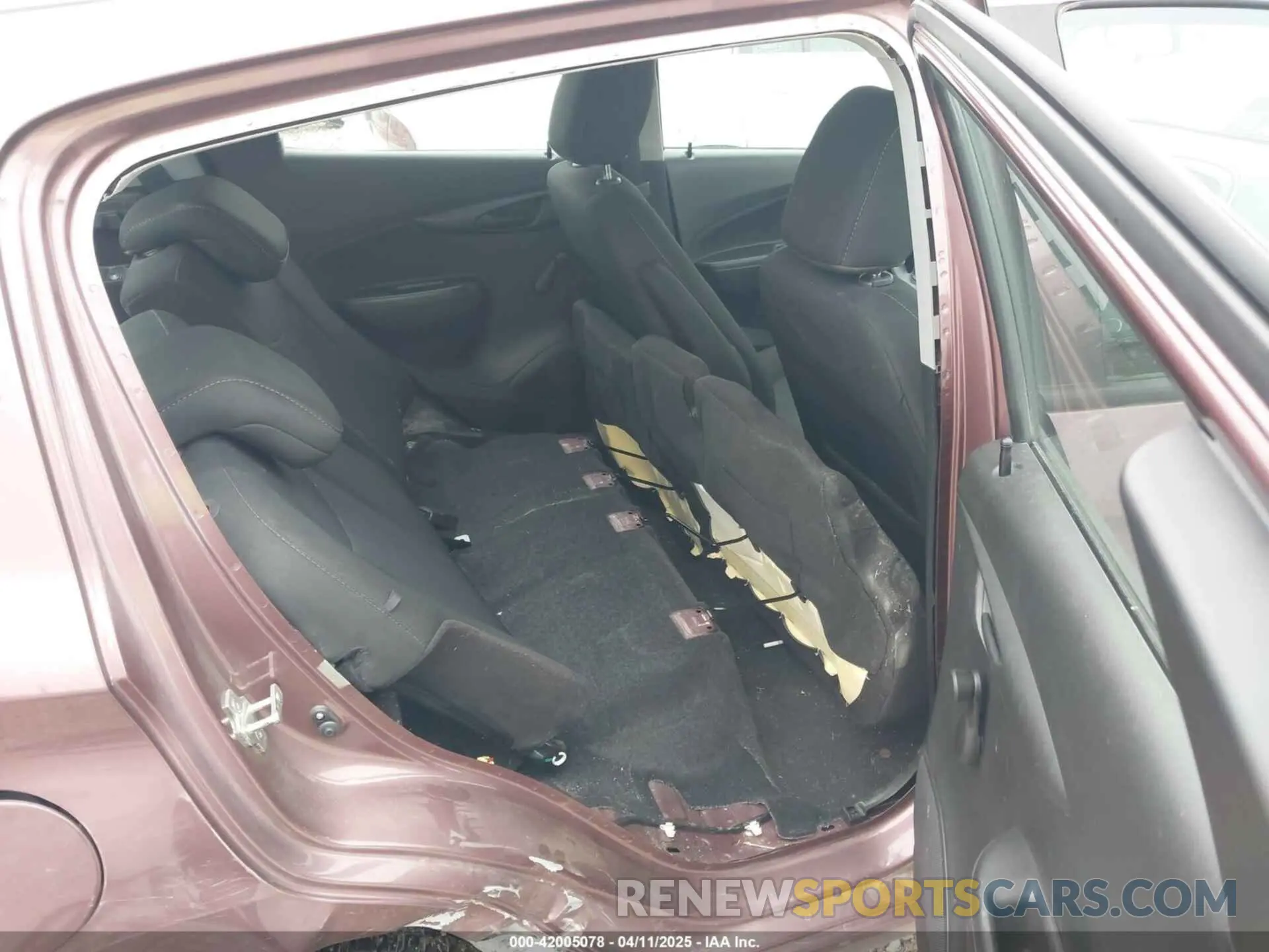 8 fotografías del automóvil dañado KL8CB6SA6MC729004 CHEVROLET SPARK 2021