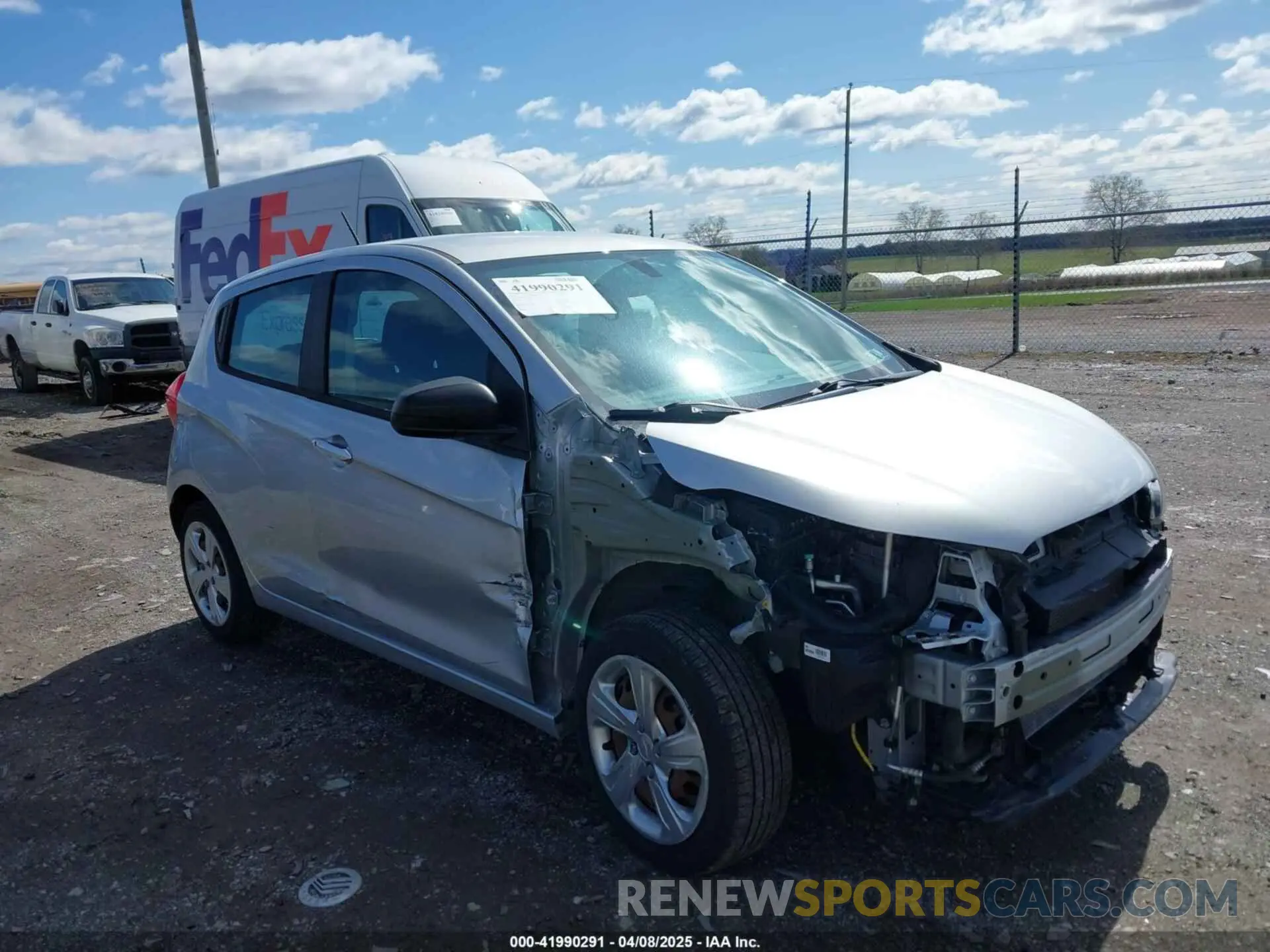 1 fotografías del automóvil dañado KL8CB6SA6MC738625 CHEVROLET SPARK 2021