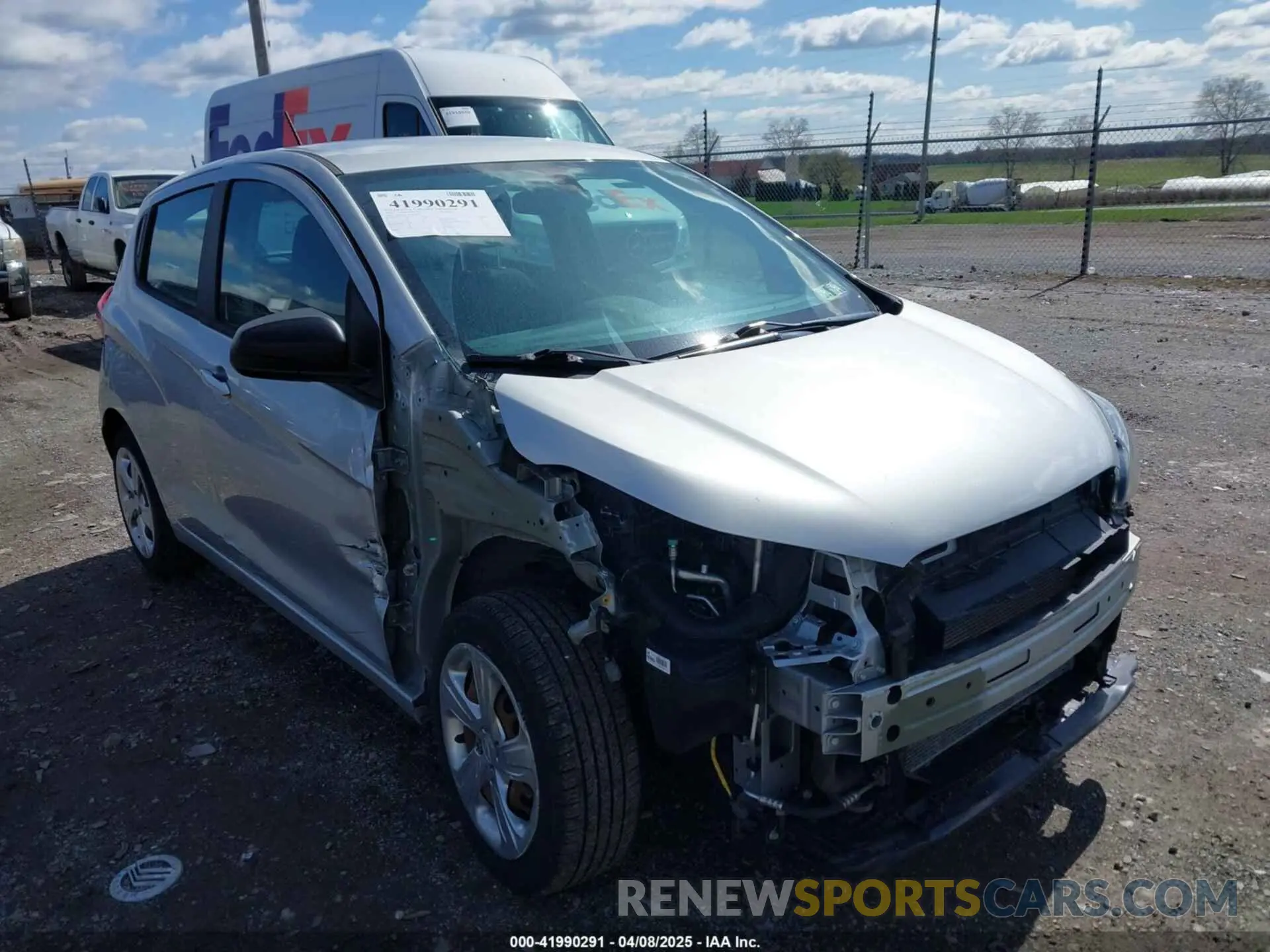 6 fotografías del automóvil dañado KL8CB6SA6MC738625 CHEVROLET SPARK 2021