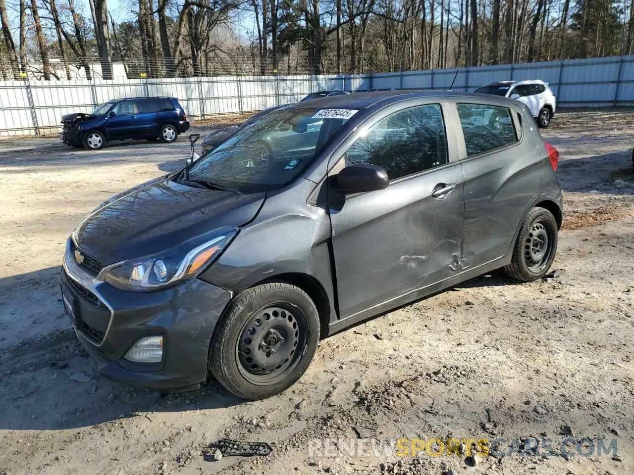 1 fotografías del automóvil dañado KL8CB6SA7MC705925 CHEVROLET SPARK 2021