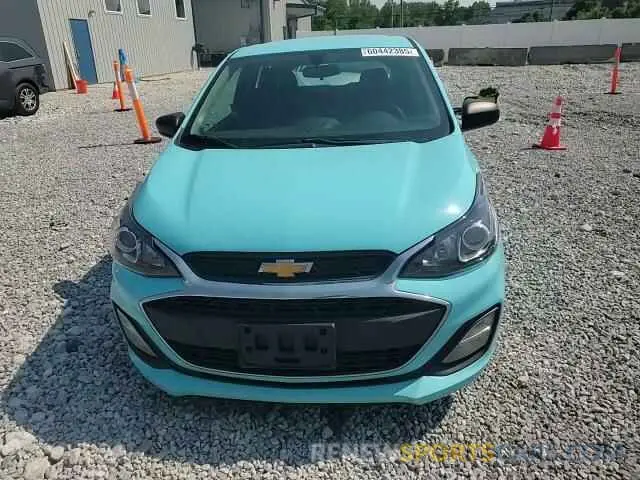 14 fotografías del automóvil dañado KL8CB6SA7MC742957 CHEVROLET SPARK 2021