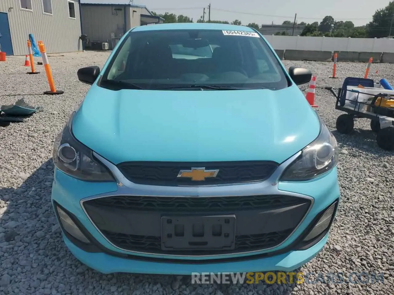 5 fotografías del automóvil dañado KL8CB6SA7MC742957 CHEVROLET SPARK 2021