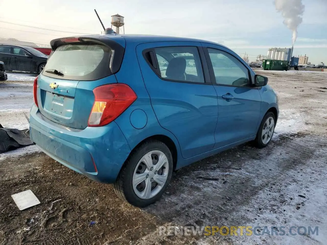 3 fotografías del automóvil dañado KL8CB6SA8MC714407 CHEVROLET SPARK 2021