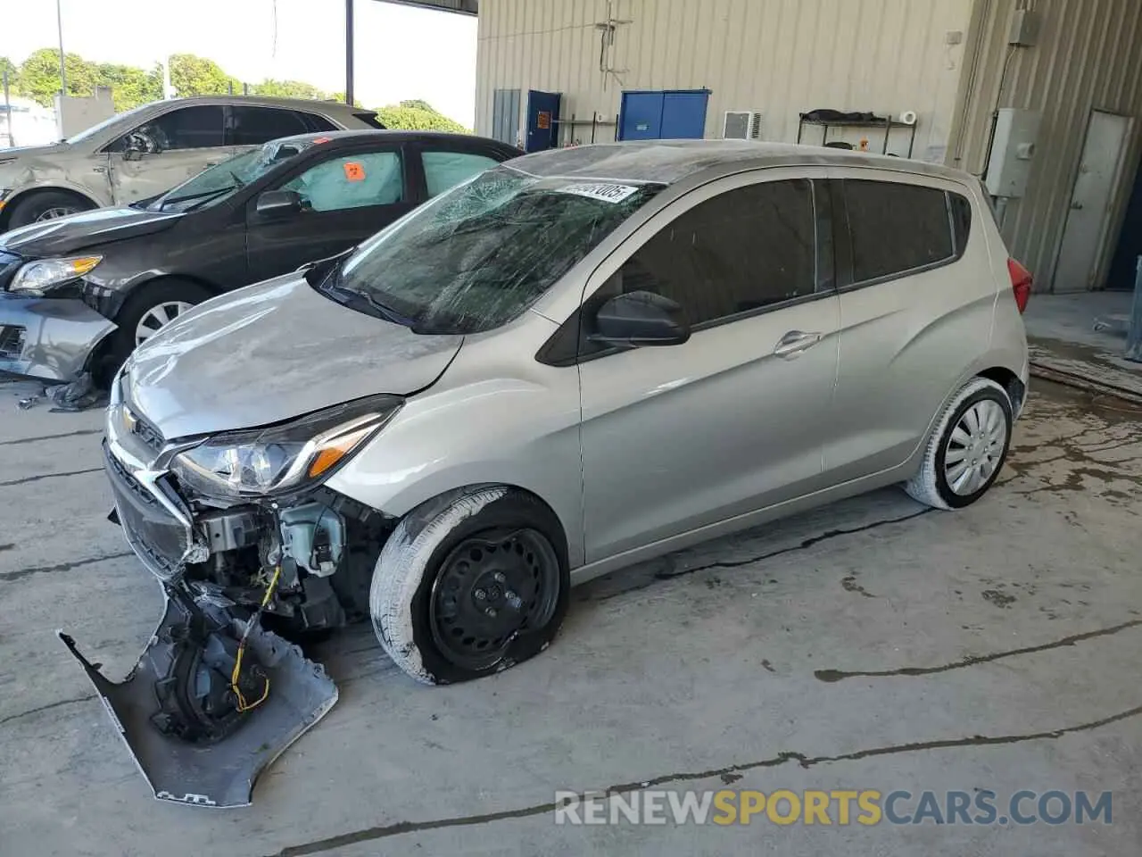 1 fotografías del automóvil dañado KL8CB6SA8MC729876 CHEVROLET SPARK 2021