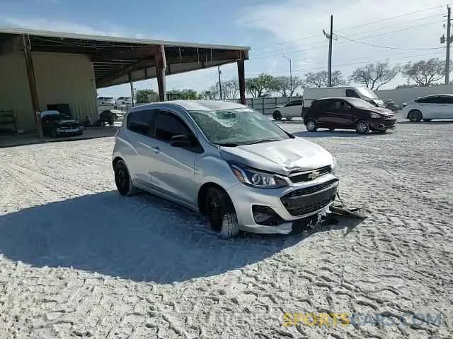 11 fotografías del automóvil dañado KL8CB6SA8MC729876 CHEVROLET SPARK 2021