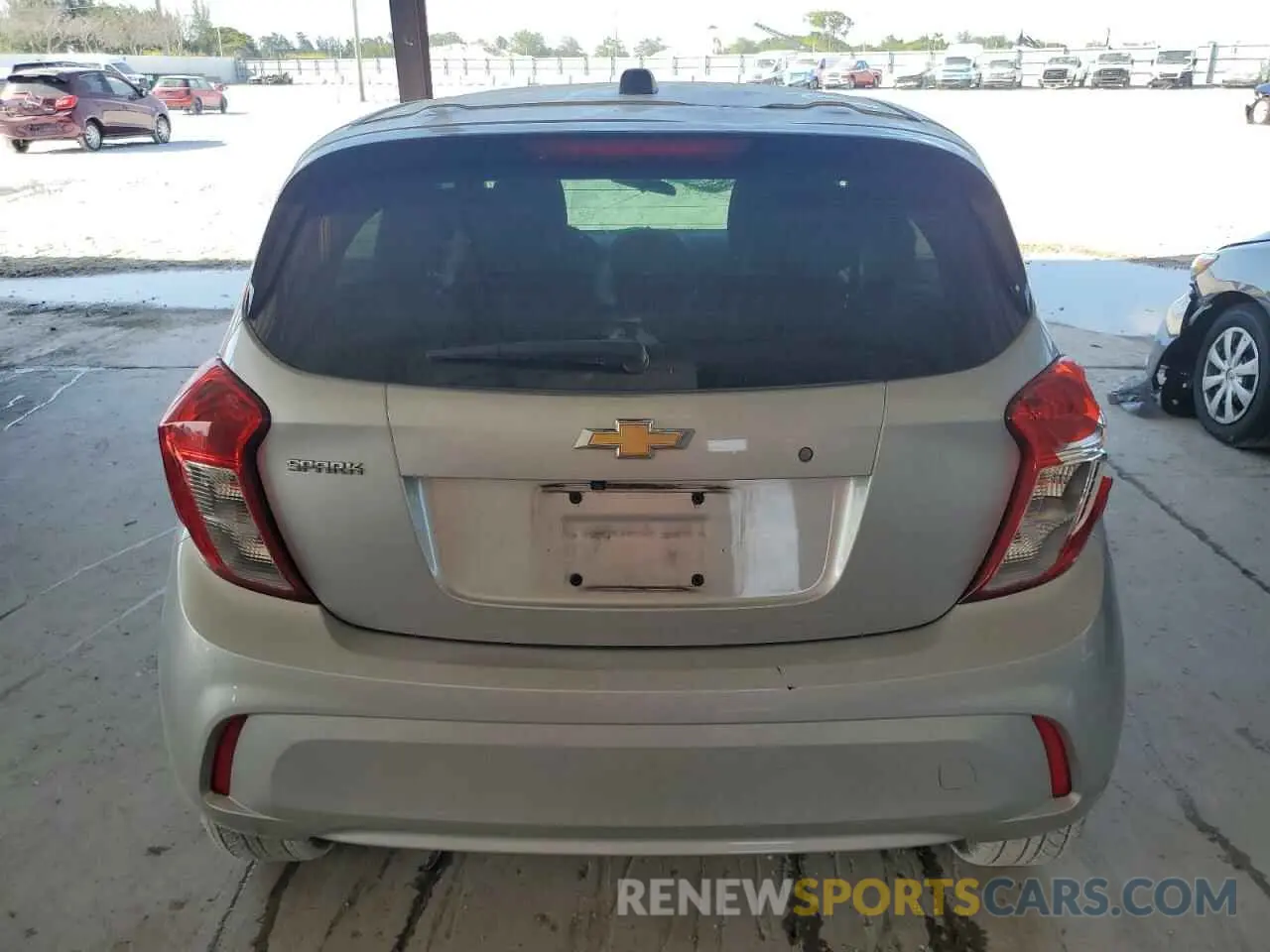 6 fotografías del automóvil dañado KL8CB6SA8MC729876 CHEVROLET SPARK 2021