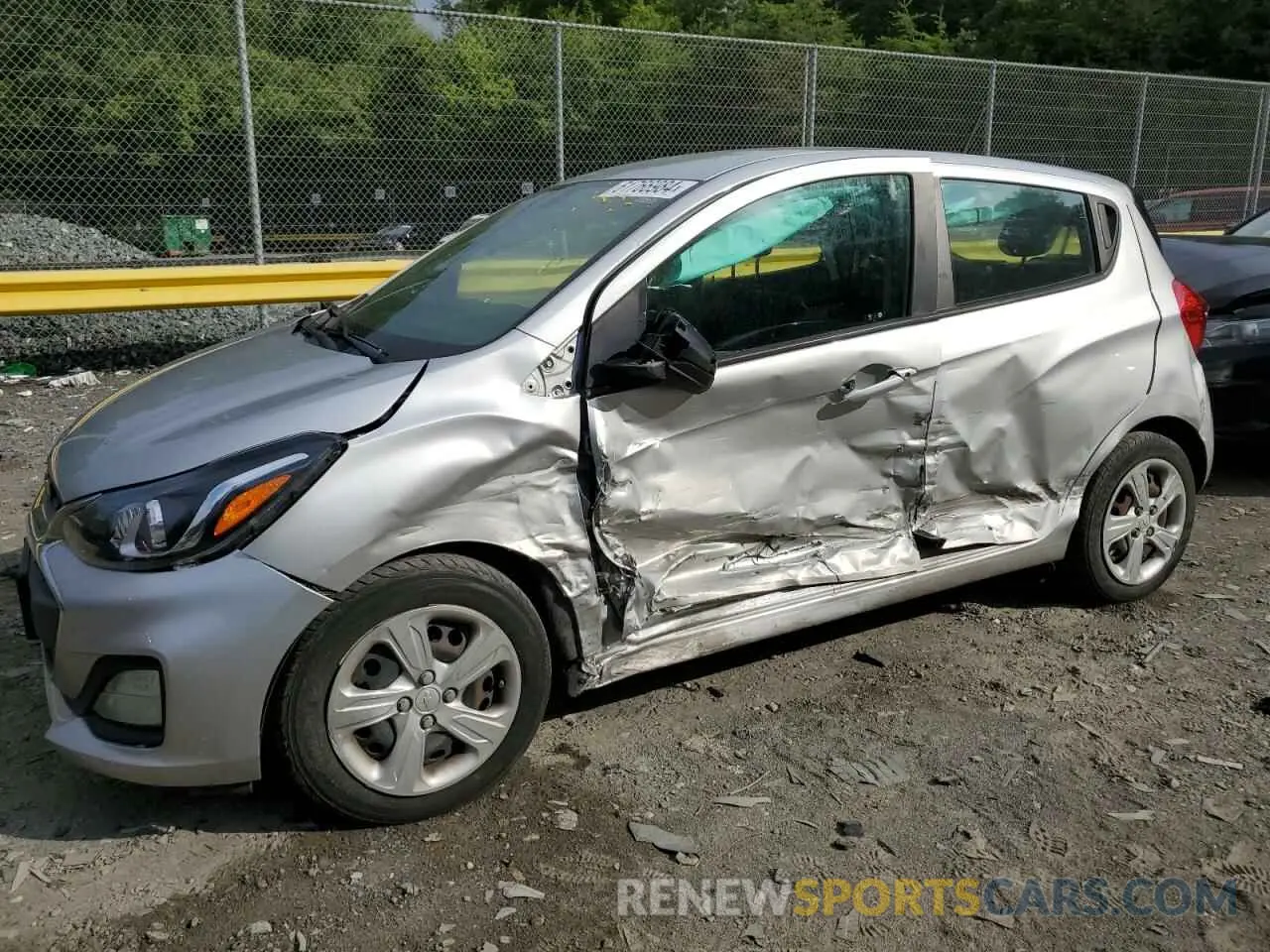 1 fotografías del automóvil dañado KL8CB6SA9MC738795 CHEVROLET SPARK 2021