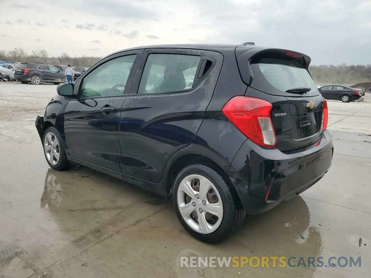 2 fotografías del automóvil dañado KL8CB6SAXMC219898 CHEVROLET SPARK 2021