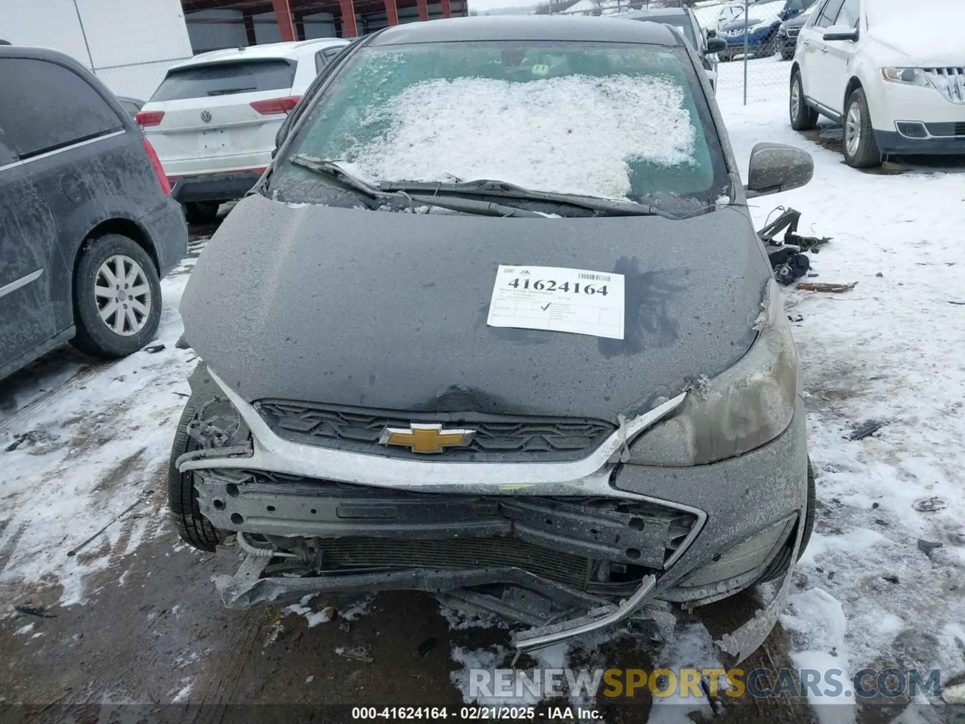 13 fotografías del automóvil dañado KL8CB6SAXMC705126 CHEVROLET SPARK 2021