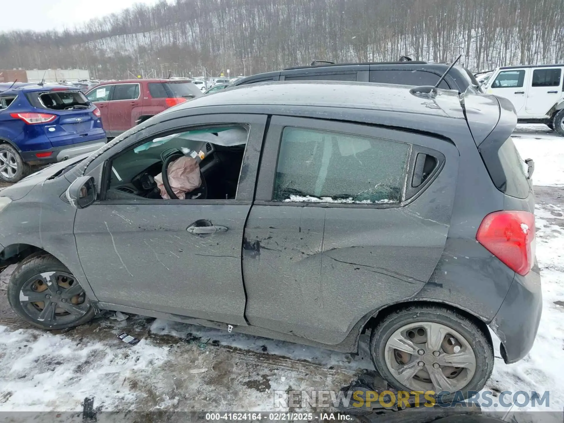 15 fotografías del automóvil dañado KL8CB6SAXMC705126 CHEVROLET SPARK 2021