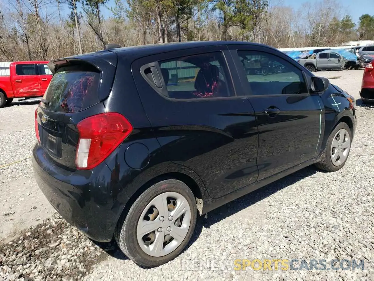 3 fotografías del automóvil dañado KL8CB6SAXMC707801 CHEVROLET SPARK 2021