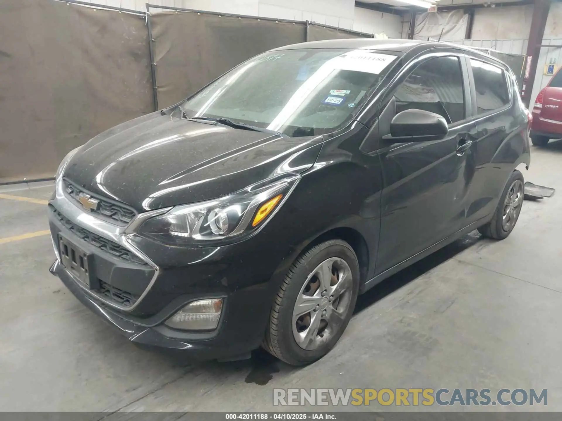 2 fotografías del automóvil dañado KL8CB6SAXMC709516 CHEVROLET SPARK 2021
