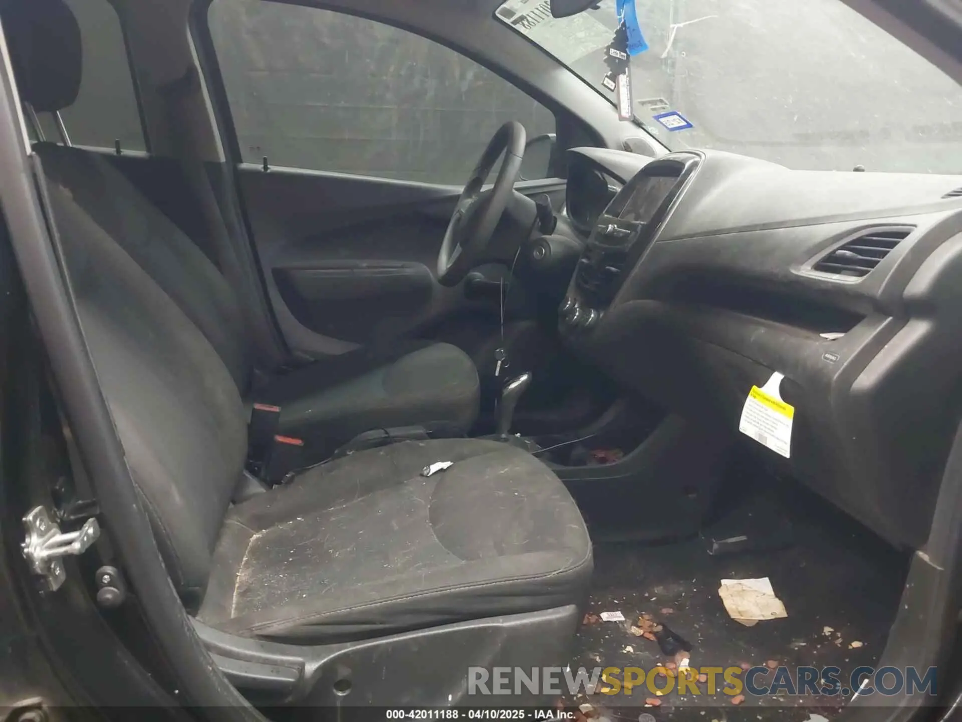 5 fotografías del automóvil dañado KL8CB6SAXMC709516 CHEVROLET SPARK 2021