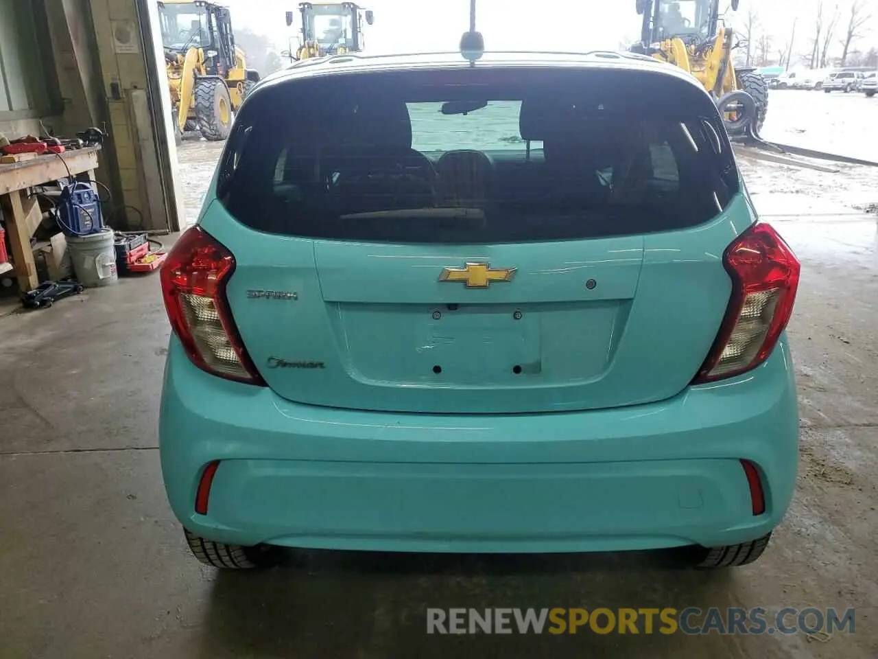 6 fotografías del automóvil dañado KL8CB6SAXMC709936 CHEVROLET SPARK 2021