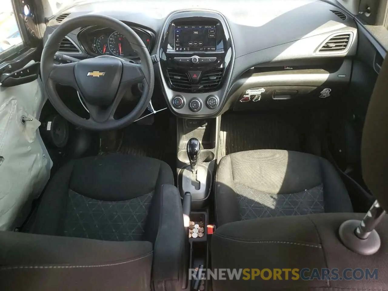 8 fotografías del automóvil dañado KL8CB6SAXMC713534 CHEVROLET SPARK 2021