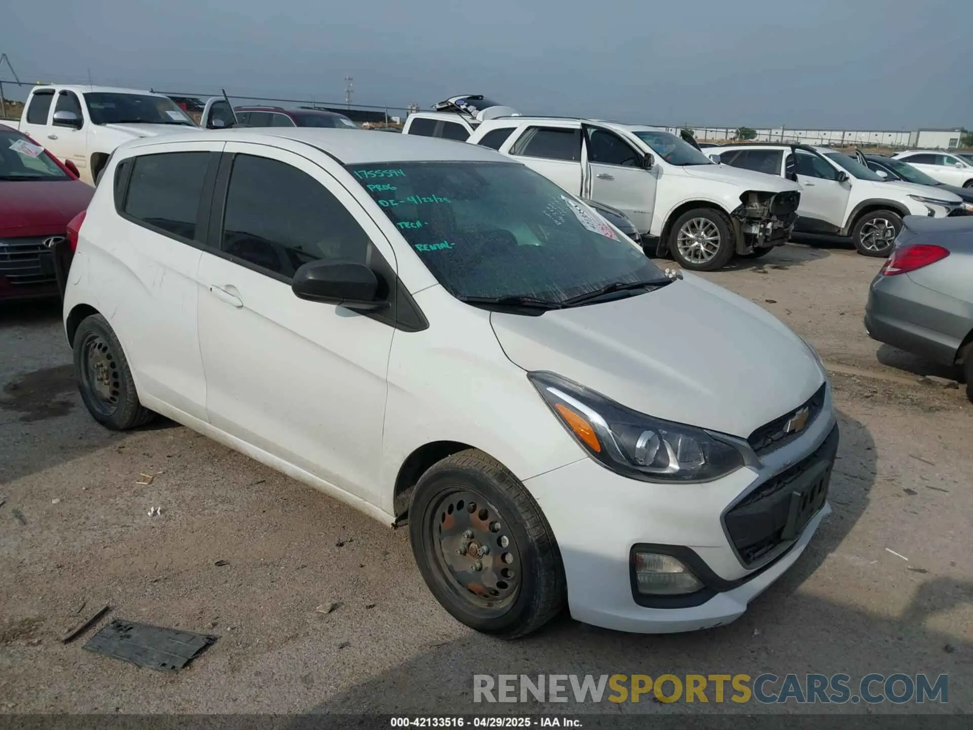 1 fotografías del automóvil dañado KL8CB6SAXMC715610 CHEVROLET SPARK 2021