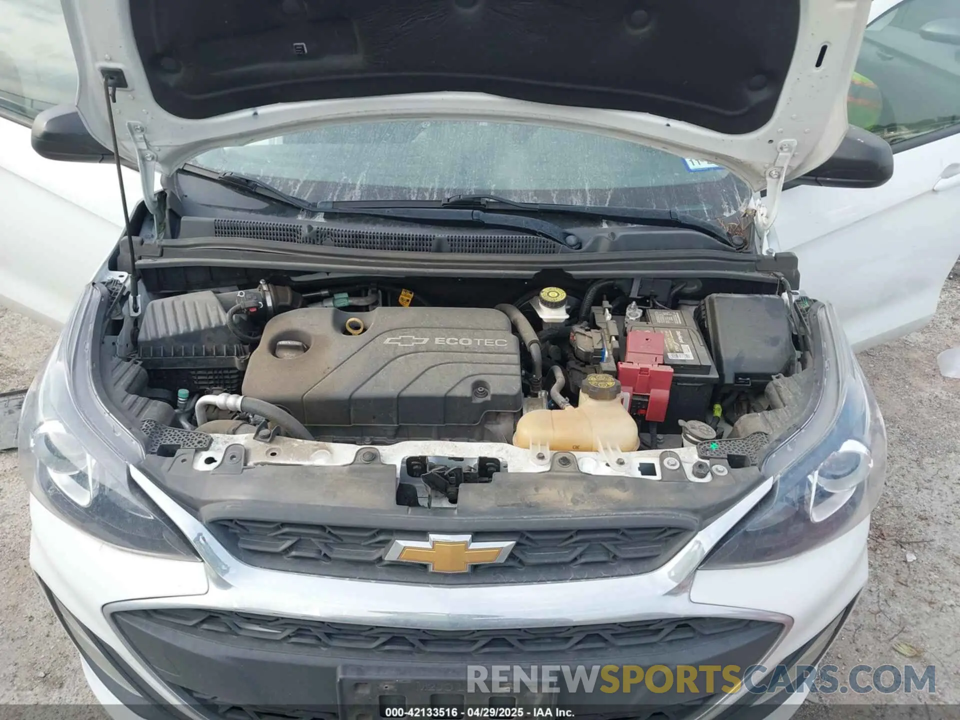 10 fotografías del automóvil dañado KL8CB6SAXMC715610 CHEVROLET SPARK 2021