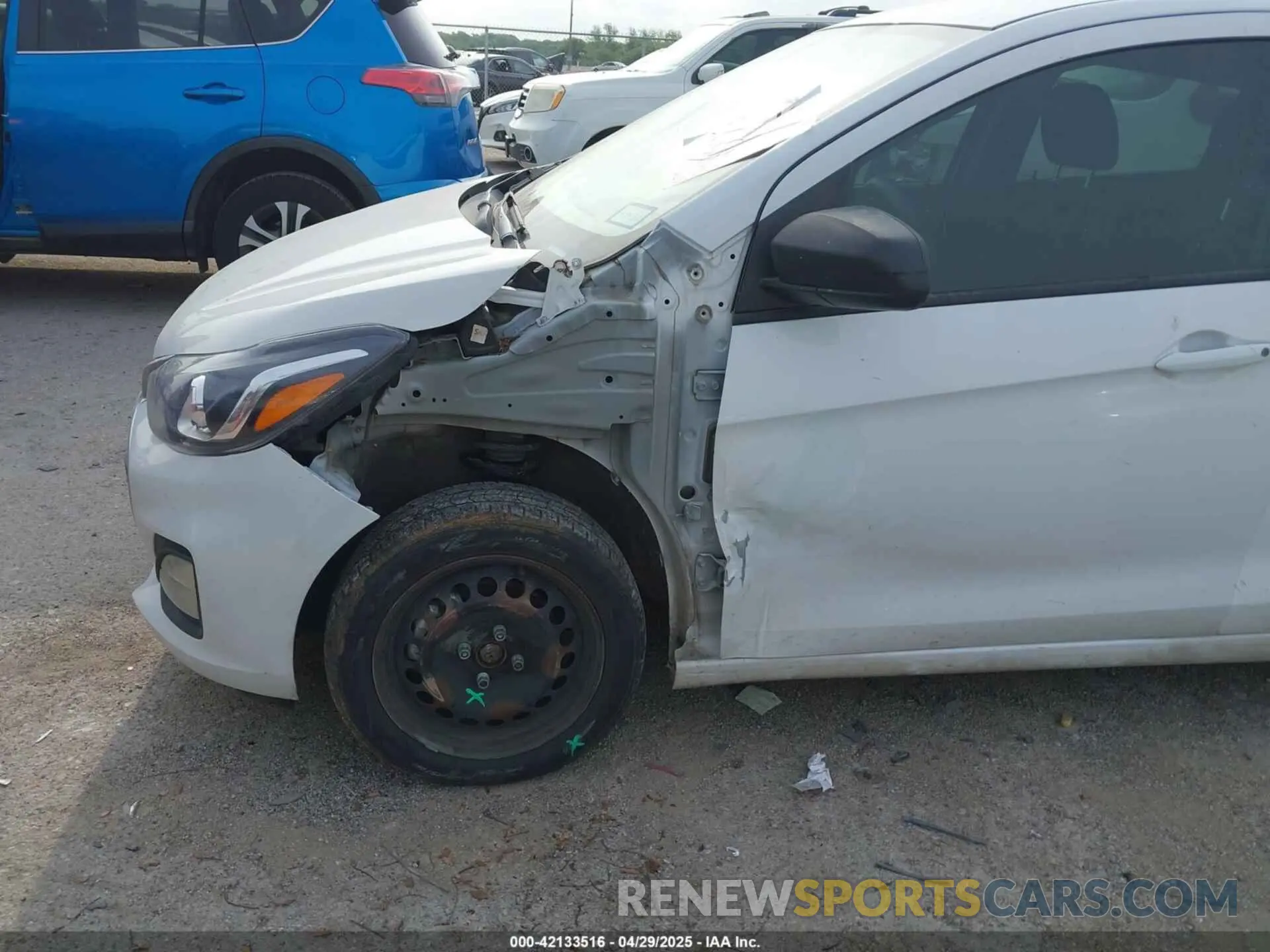 6 fotografías del automóvil dañado KL8CB6SAXMC715610 CHEVROLET SPARK 2021