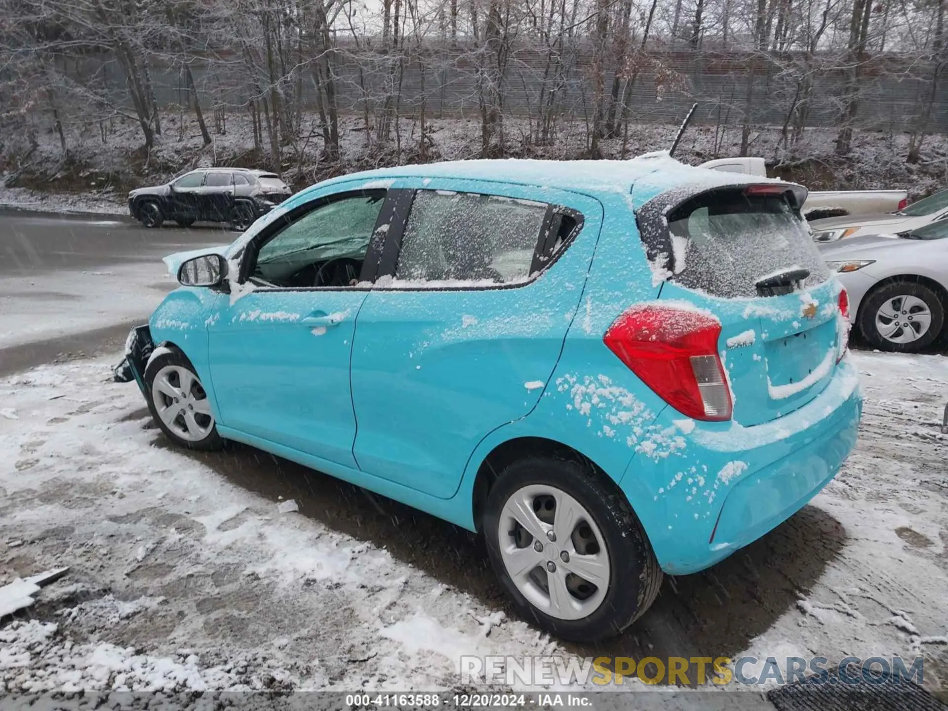 3 fotografías del automóvil dañado KL8CB6SAXMC725652 CHEVROLET SPARK 2021