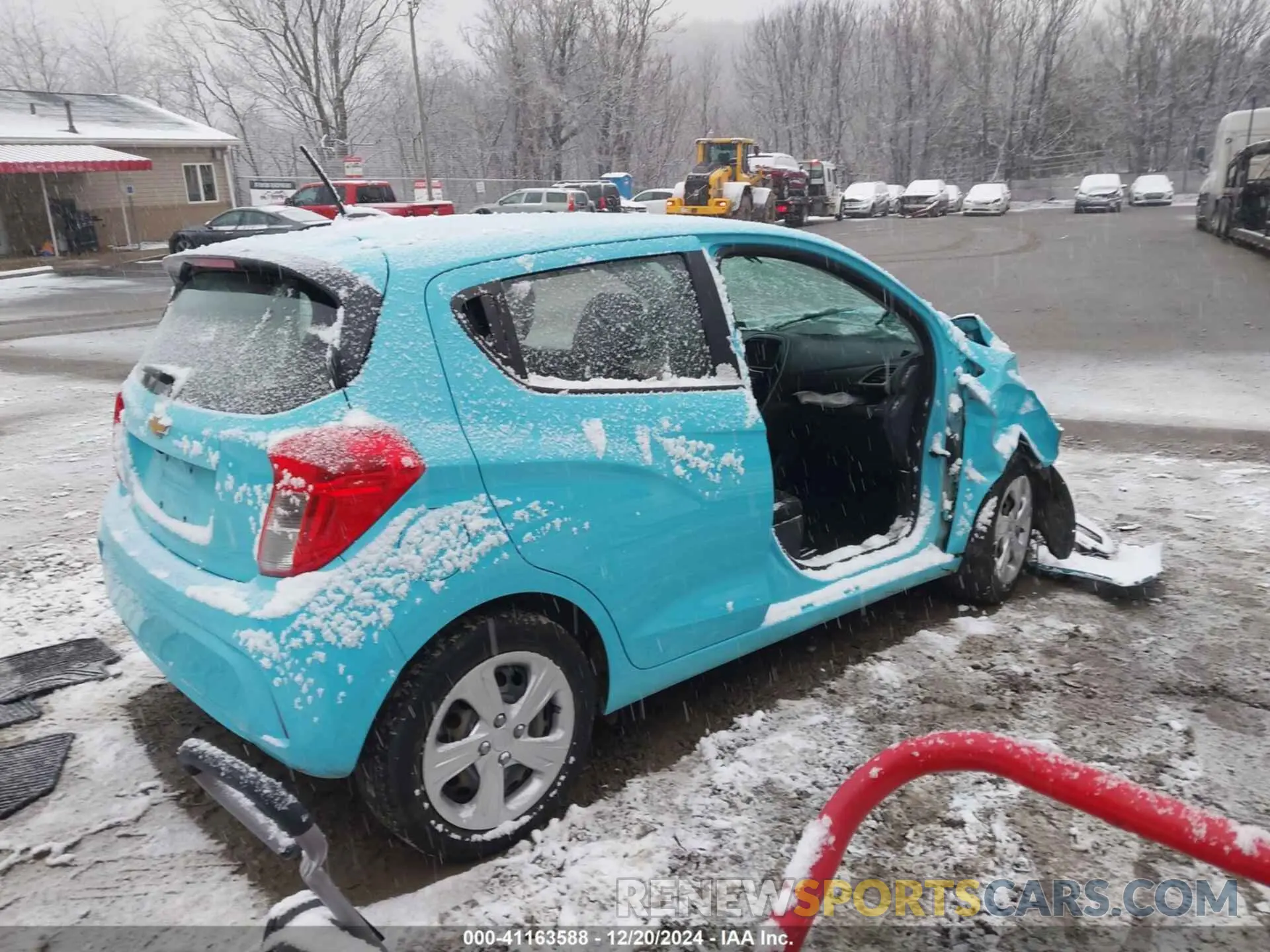 4 fotografías del automóvil dañado KL8CB6SAXMC725652 CHEVROLET SPARK 2021