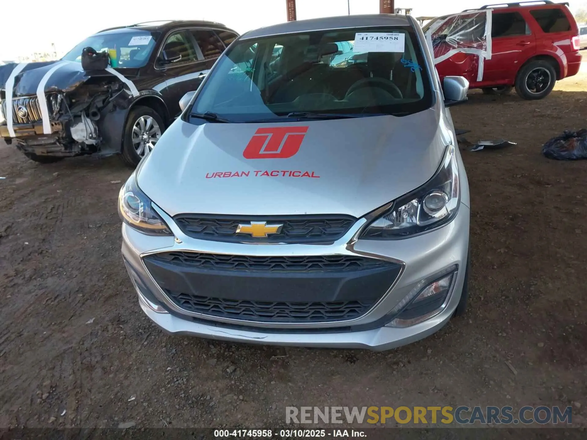 12 fotografías del automóvil dañado KL8CD6SA0MC216194 CHEVROLET SPARK 2021