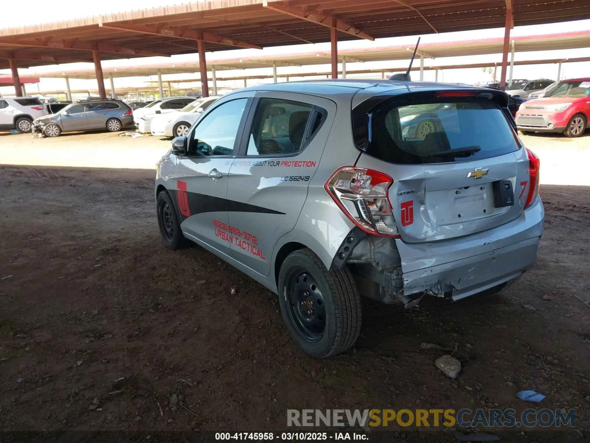 3 fotografías del automóvil dañado KL8CD6SA0MC216194 CHEVROLET SPARK 2021
