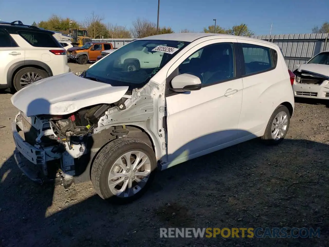 1 fotografías del automóvil dañado KL8CD6SA0MC217491 CHEVROLET SPARK 2021